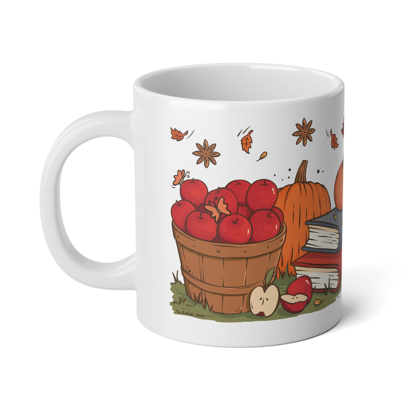 Cozy Harvest Reads Coffee Mug | Jumbo Mug 20oz