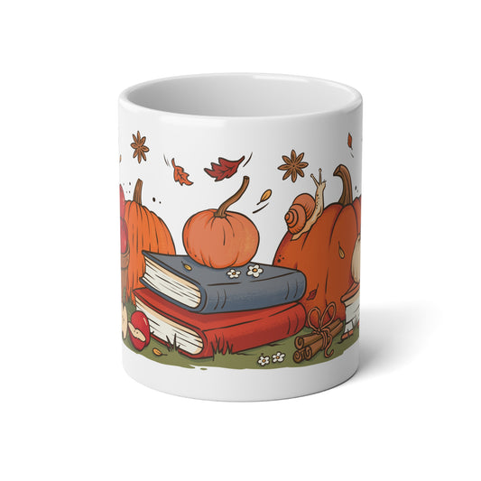 Cozy Harvest Reads Coffee Mug | Jumbo Mug 20oz