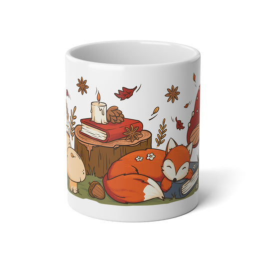 Fox & Fables Fall Coffee Mug | Jumbo Mug 20oz