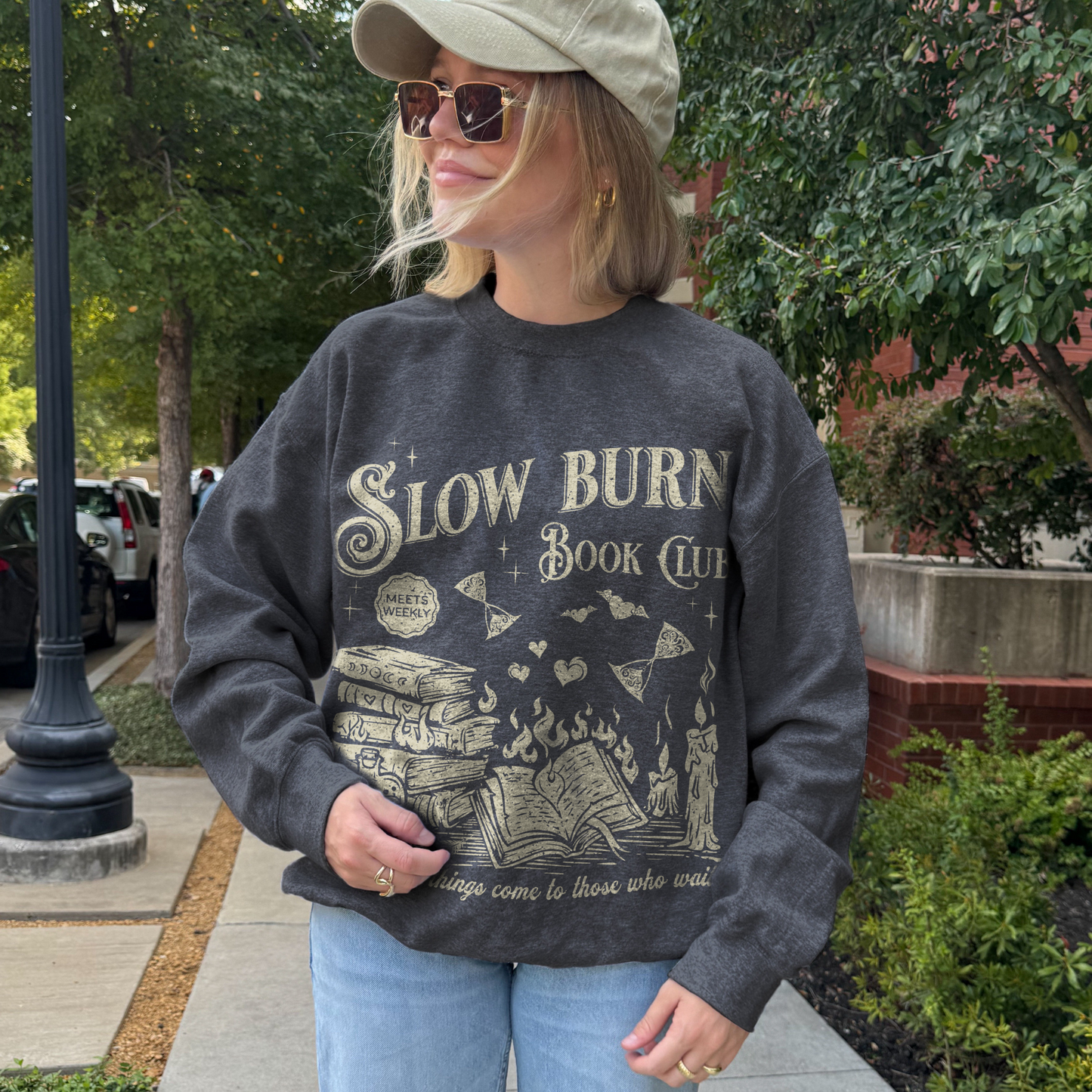 Slow Burn Book Club Sweatshirt