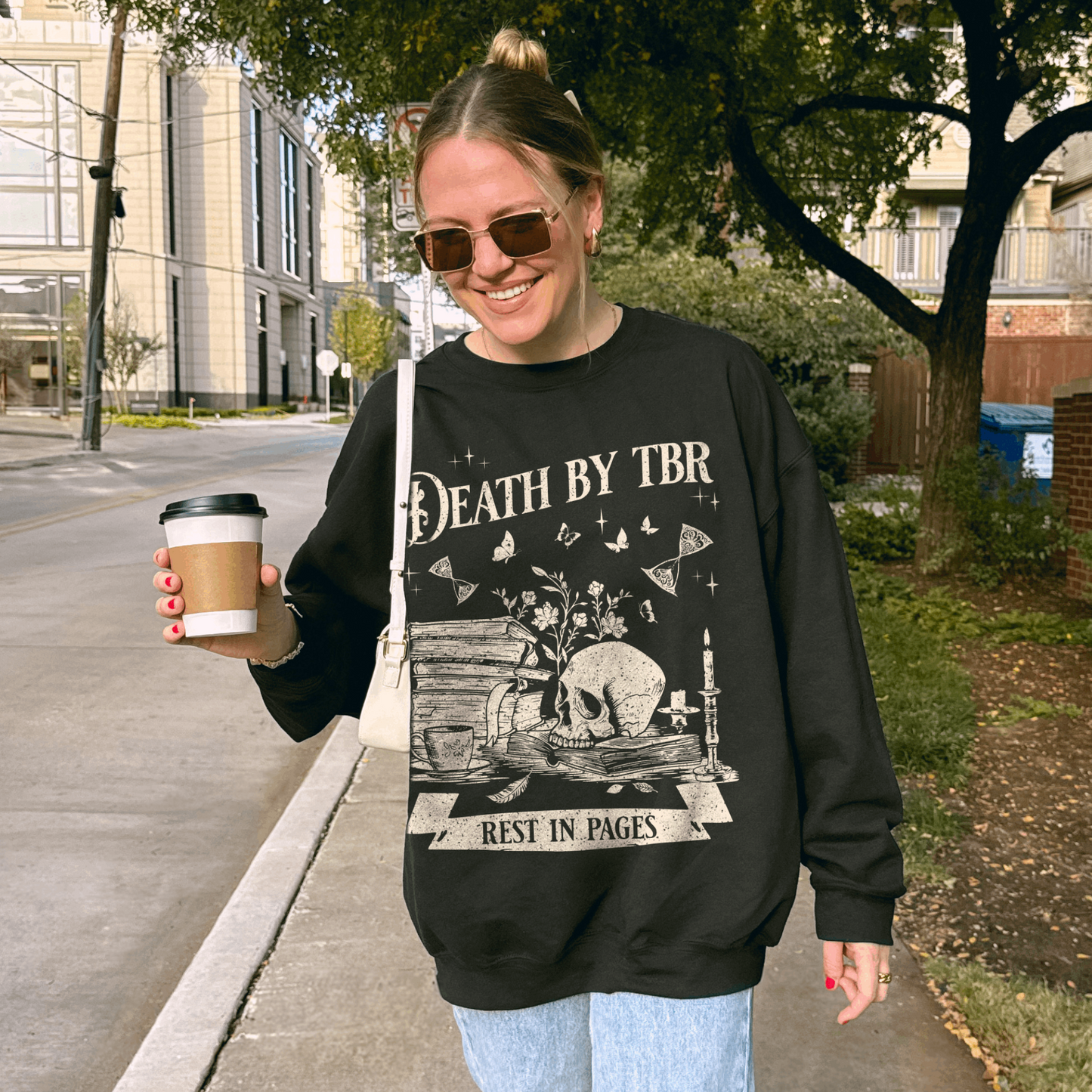 Death by TBR Sweatshirt