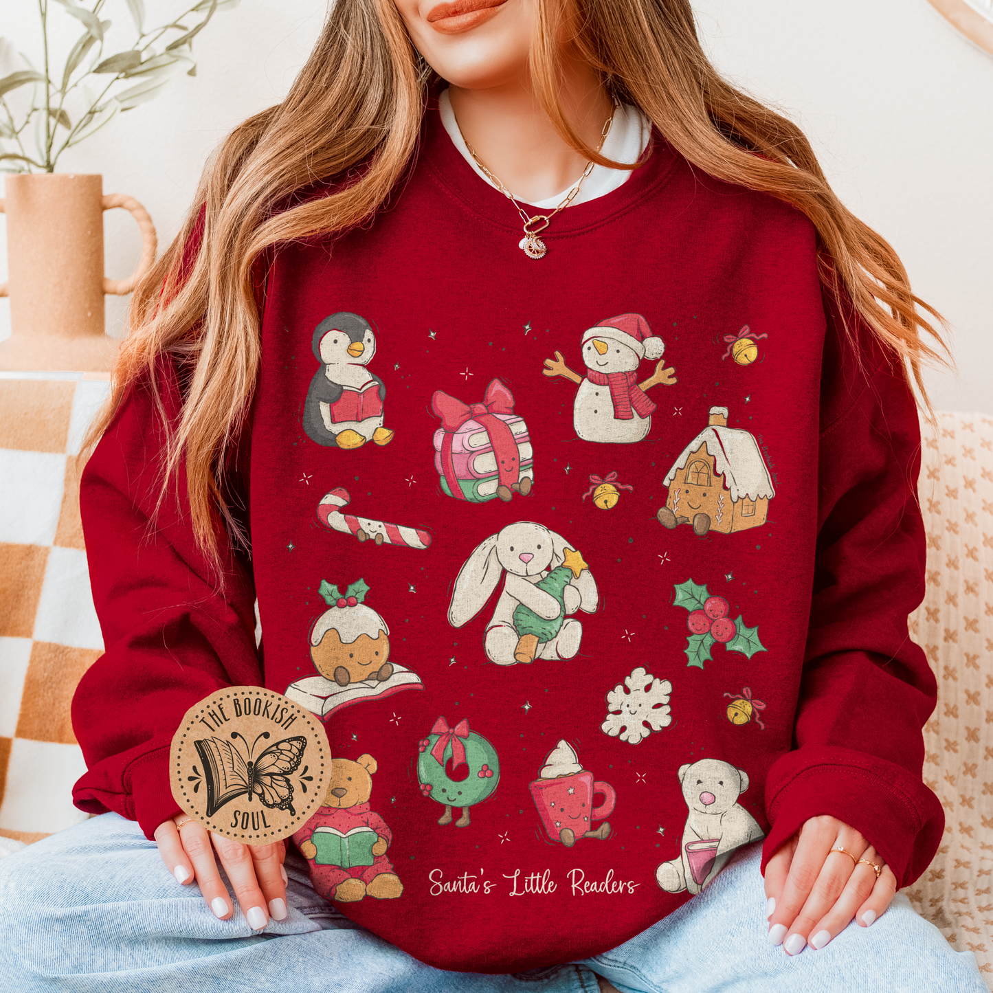 Santa's Little Readers Sweatshirt