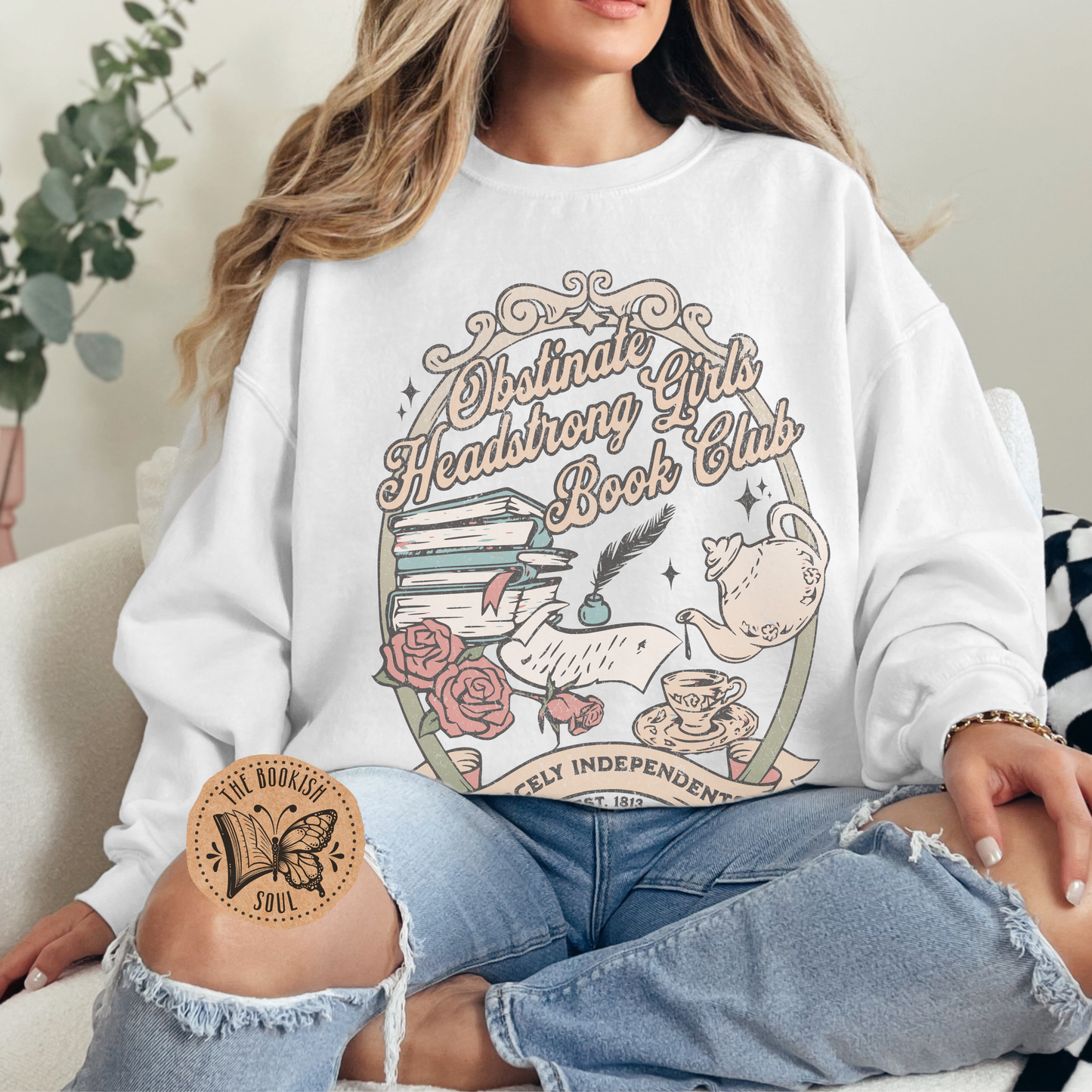 Obstinate Girls Book Club Sweatshirt