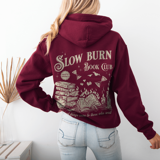 Slow Burn Book Club Hooded Sweatshirt