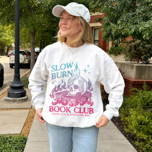 Slow Burn Skull Sweatshirt