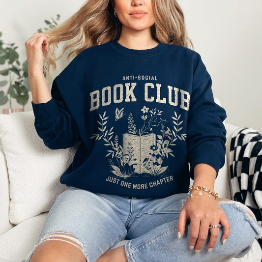 Anti-Social Book Club Sweatshirt