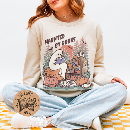 Sweat-shirt hanté par les livres