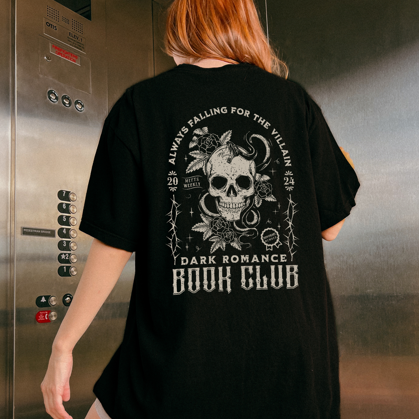 Dark Romance Book Club | Front & Back Print