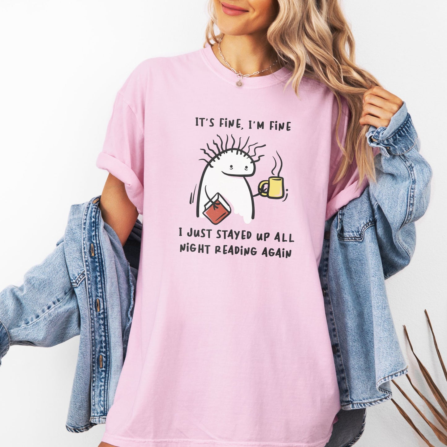 It's fine, I'm fine... I just stayed up all night reading again!