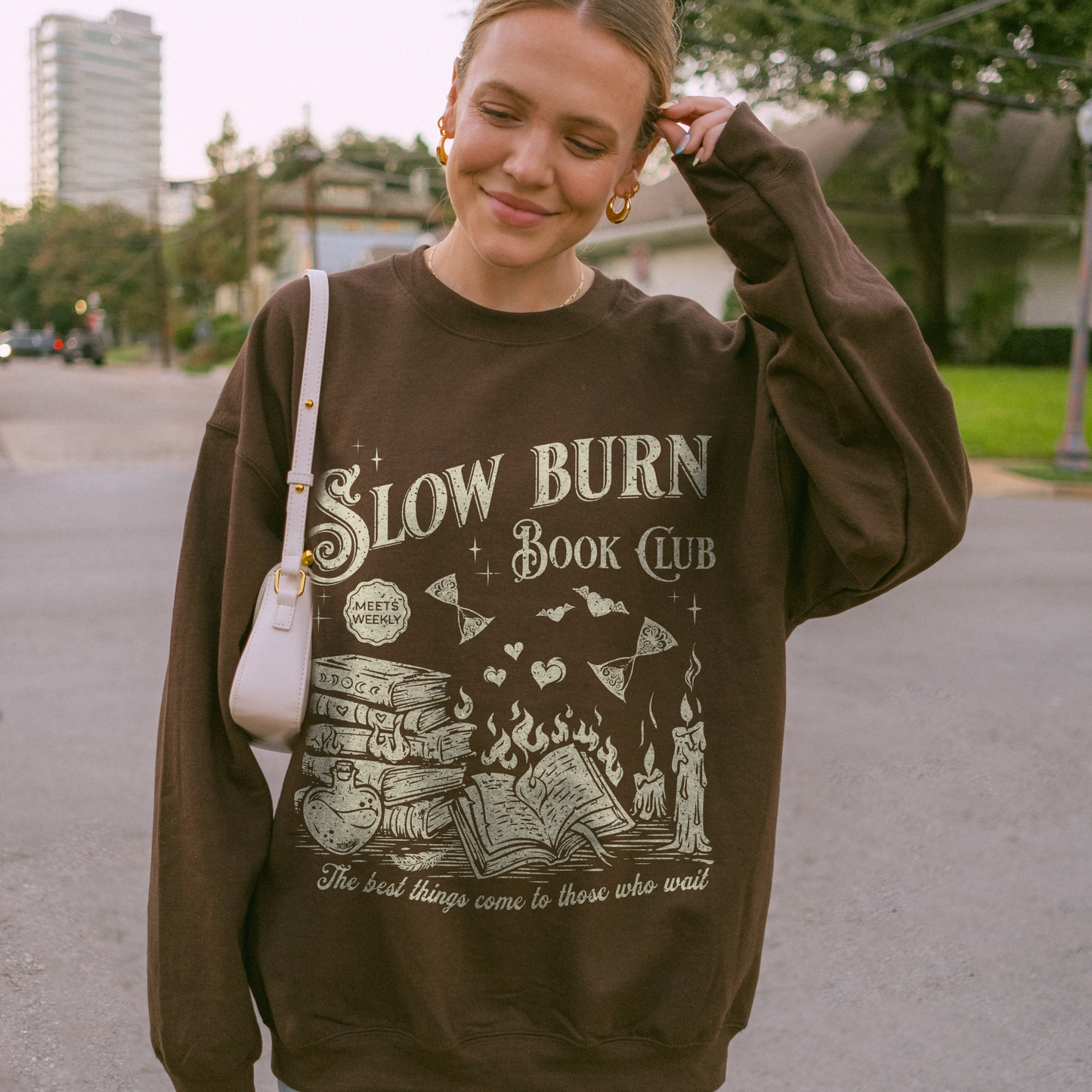 Slow Burn Book Club Sweatshirt