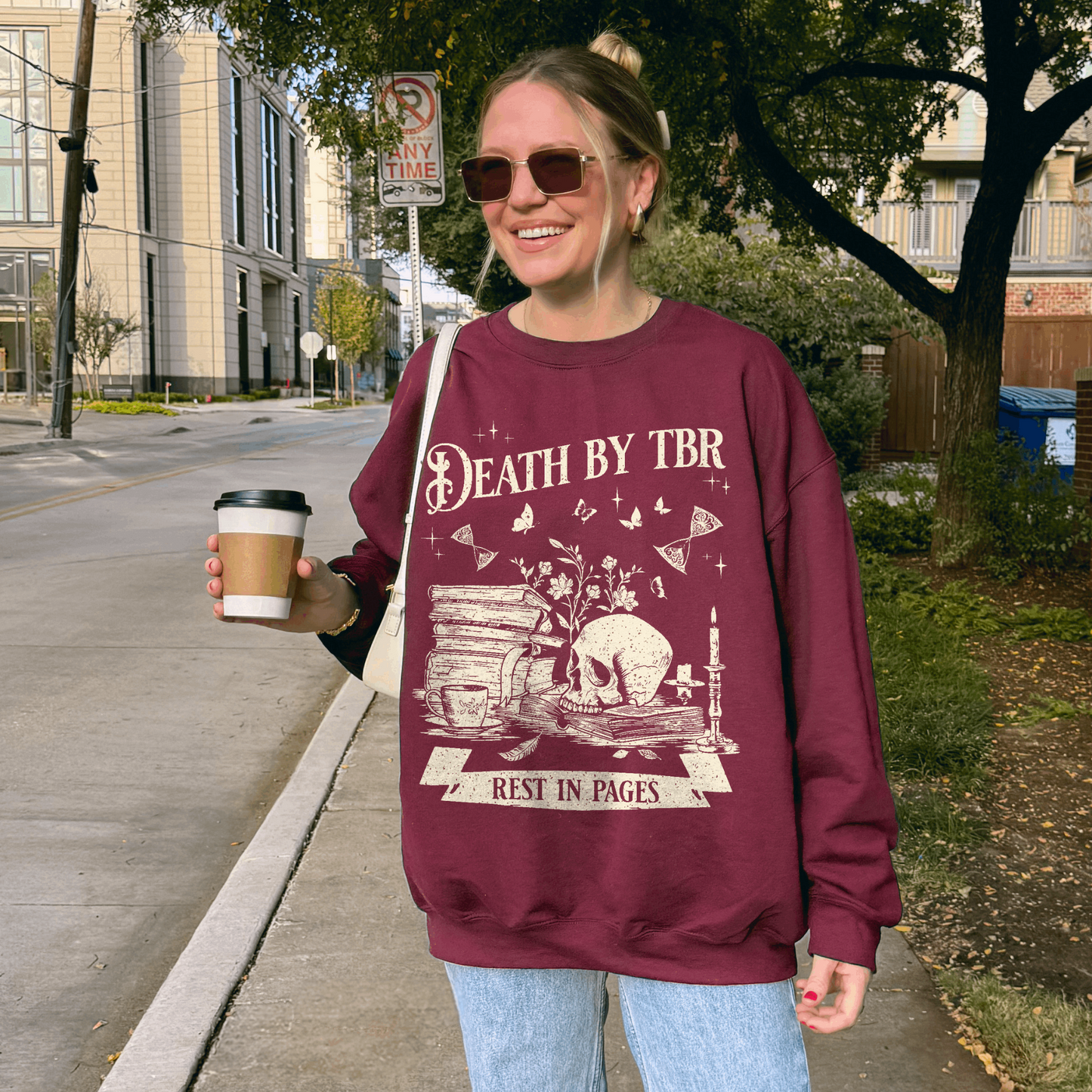 Death by TBR Sweatshirt