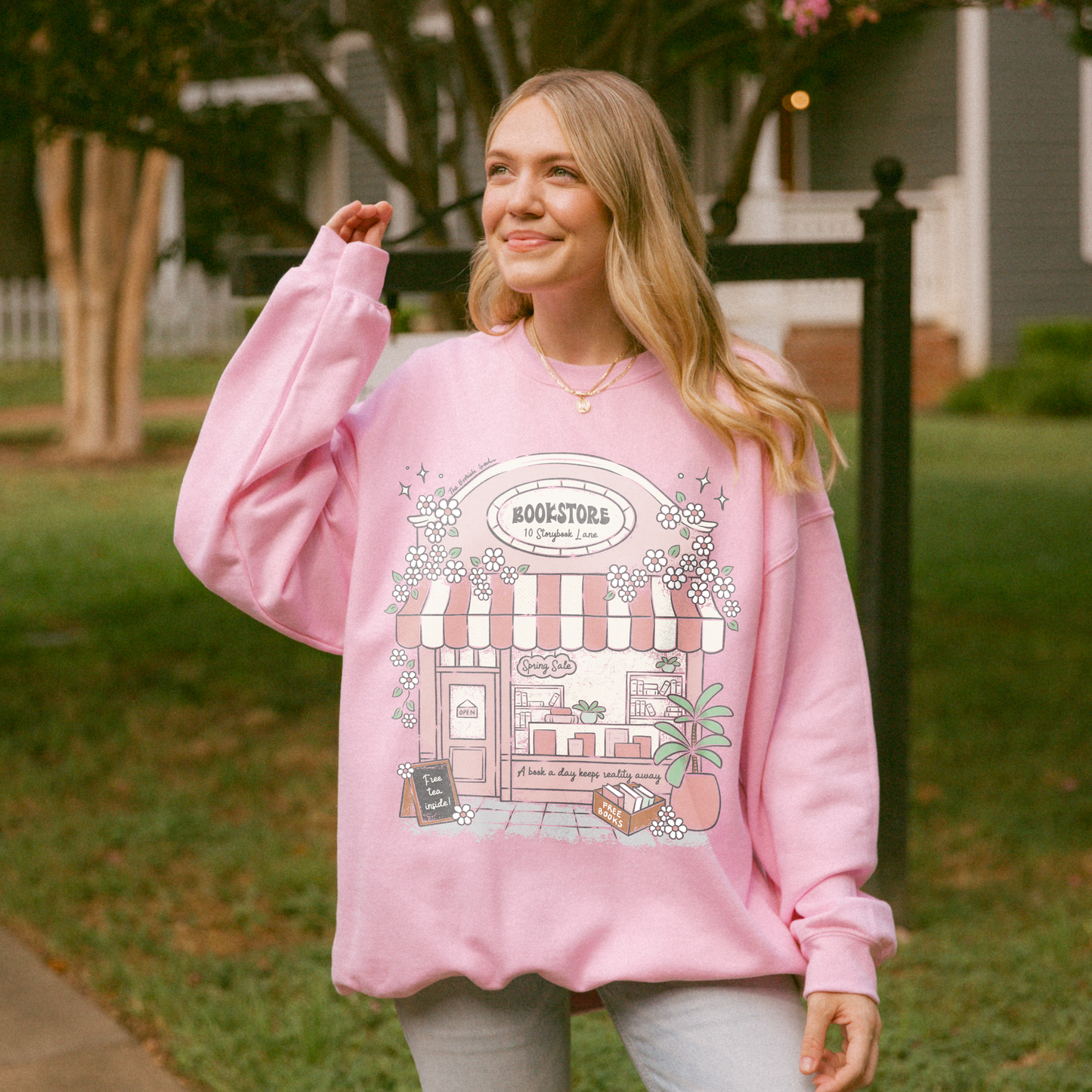 The Blooming Bookstore Sweatshirt