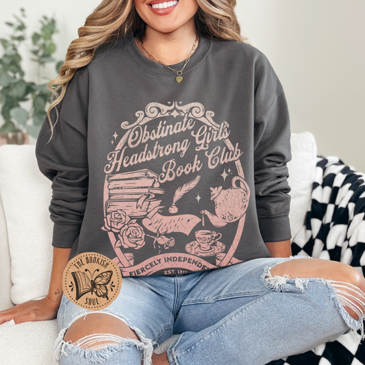 Obstinate Girls Book Club Sweatshirt
