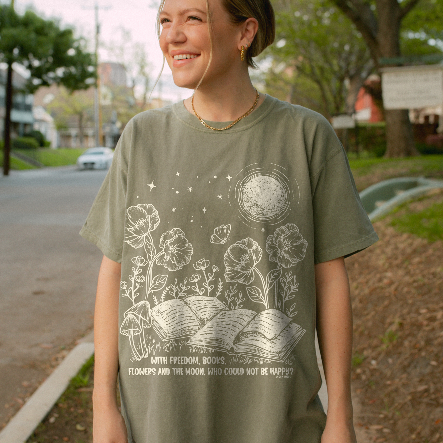 Freedom, Flowers and Books | Oscar Wilde