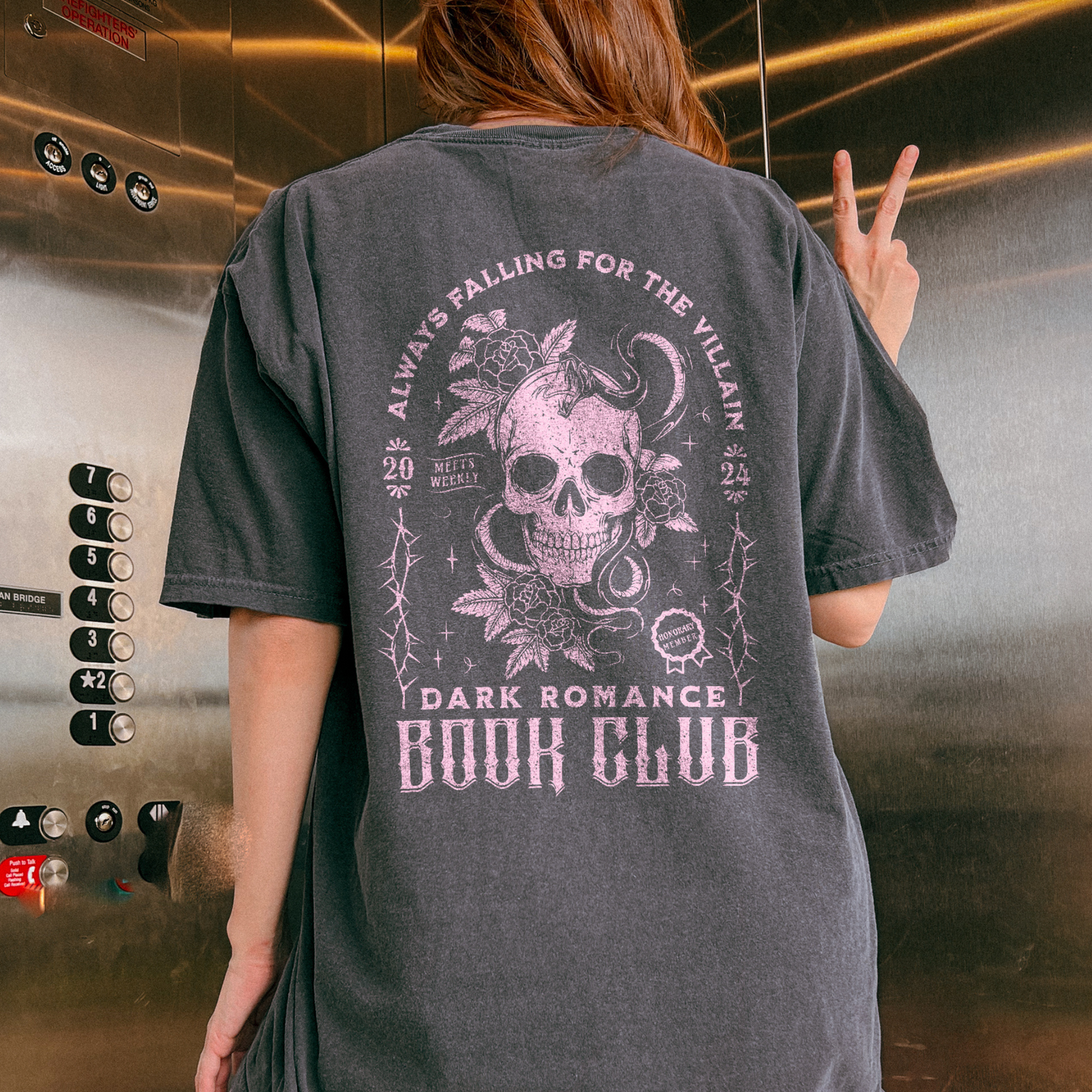 Dark Romance Book Club | Front & Back Print