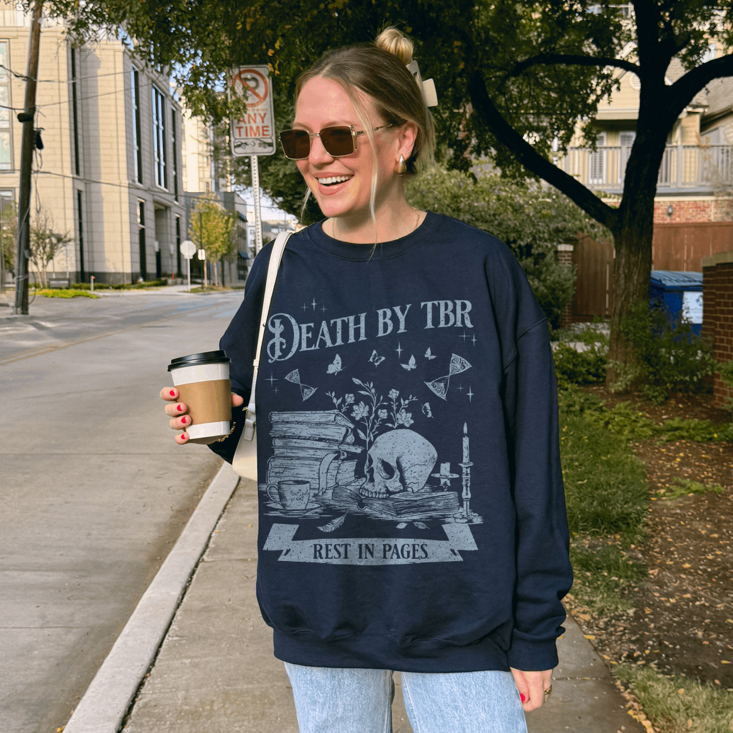 Death by TBR Sweatshirt
