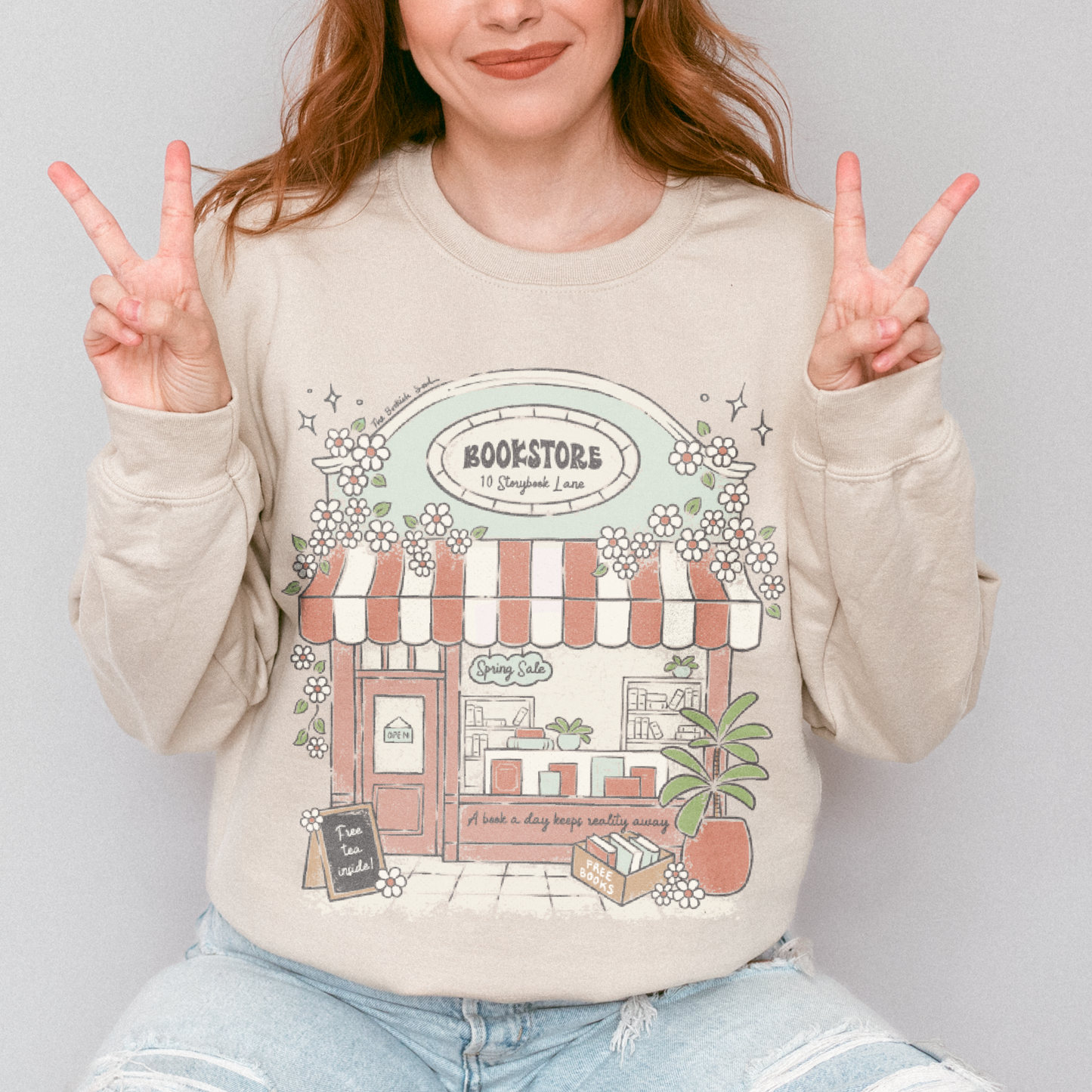 The Blooming Bookstore Sweatshirt