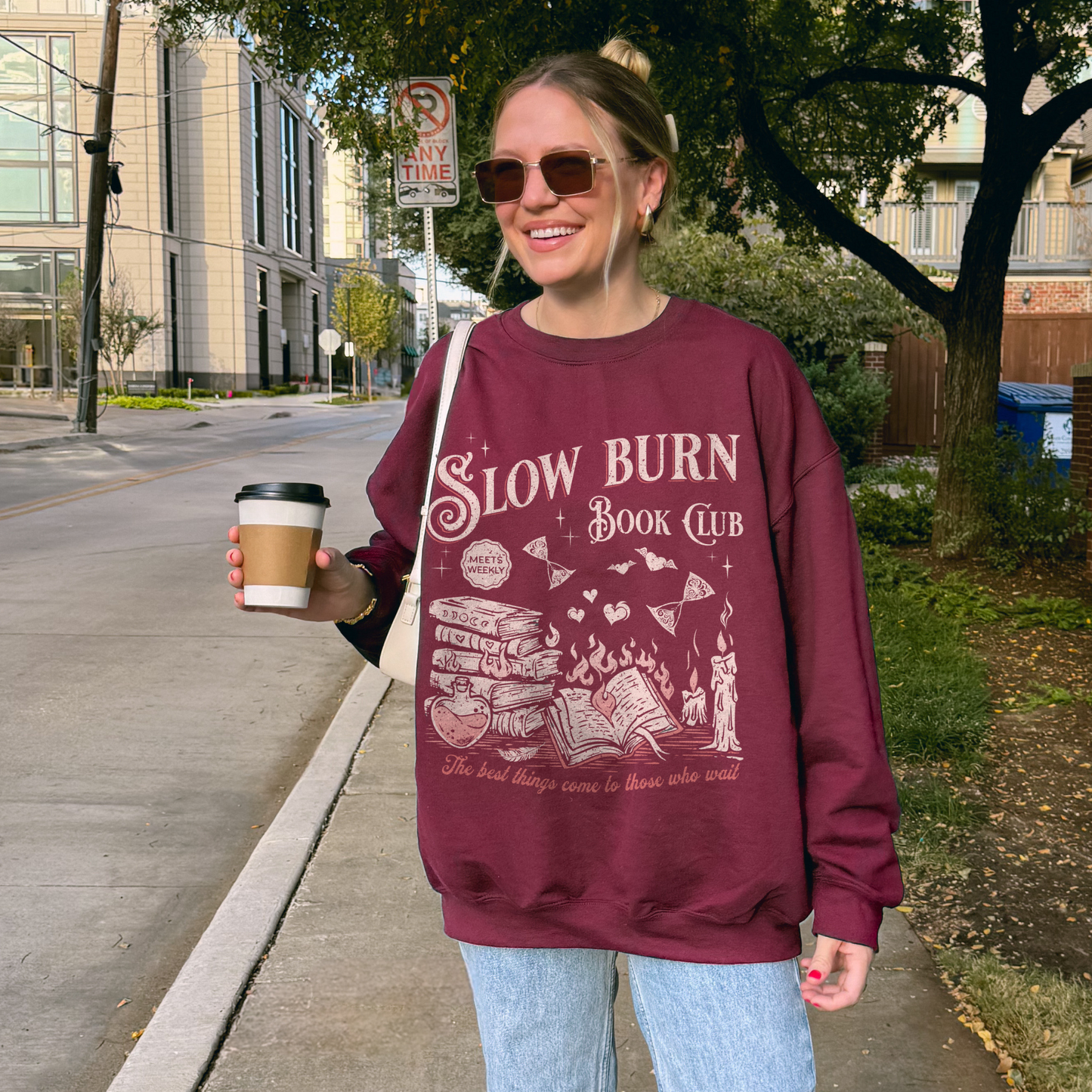 Slow Burn Book Club Sweatshirt