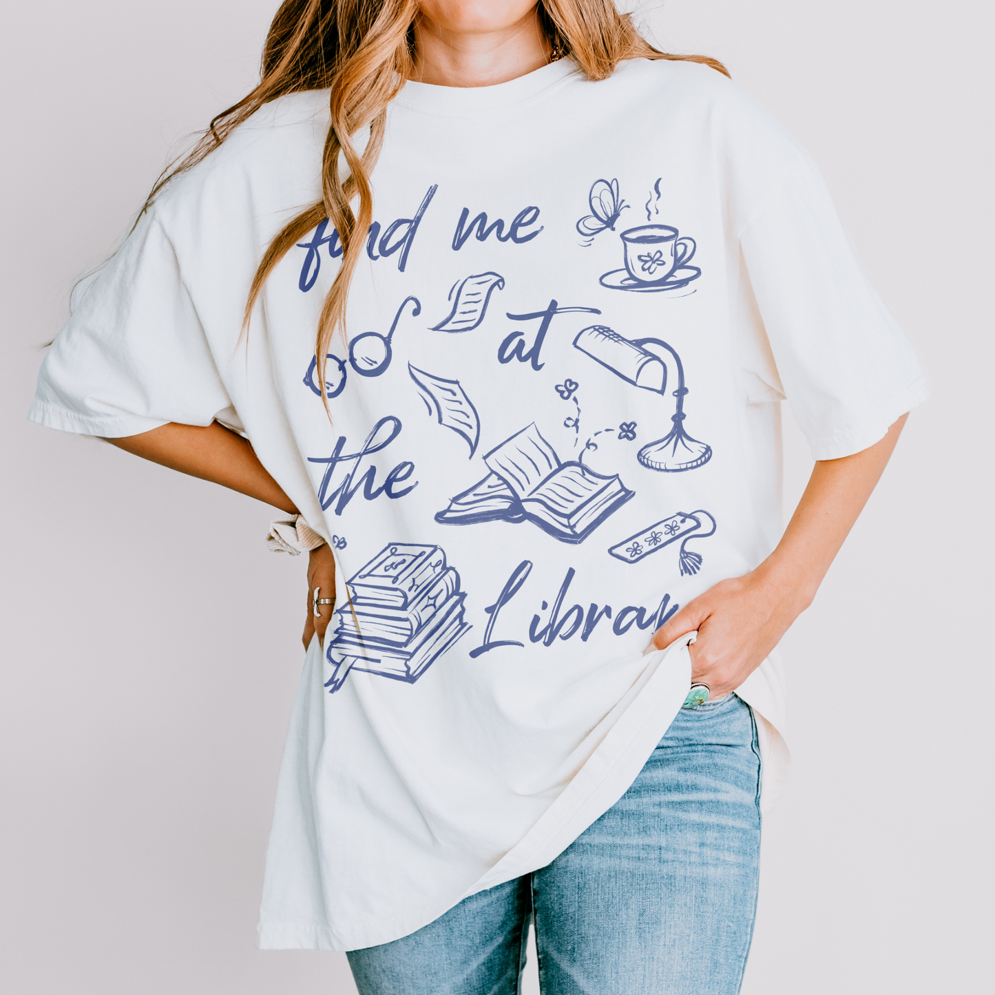 Find me at the Library