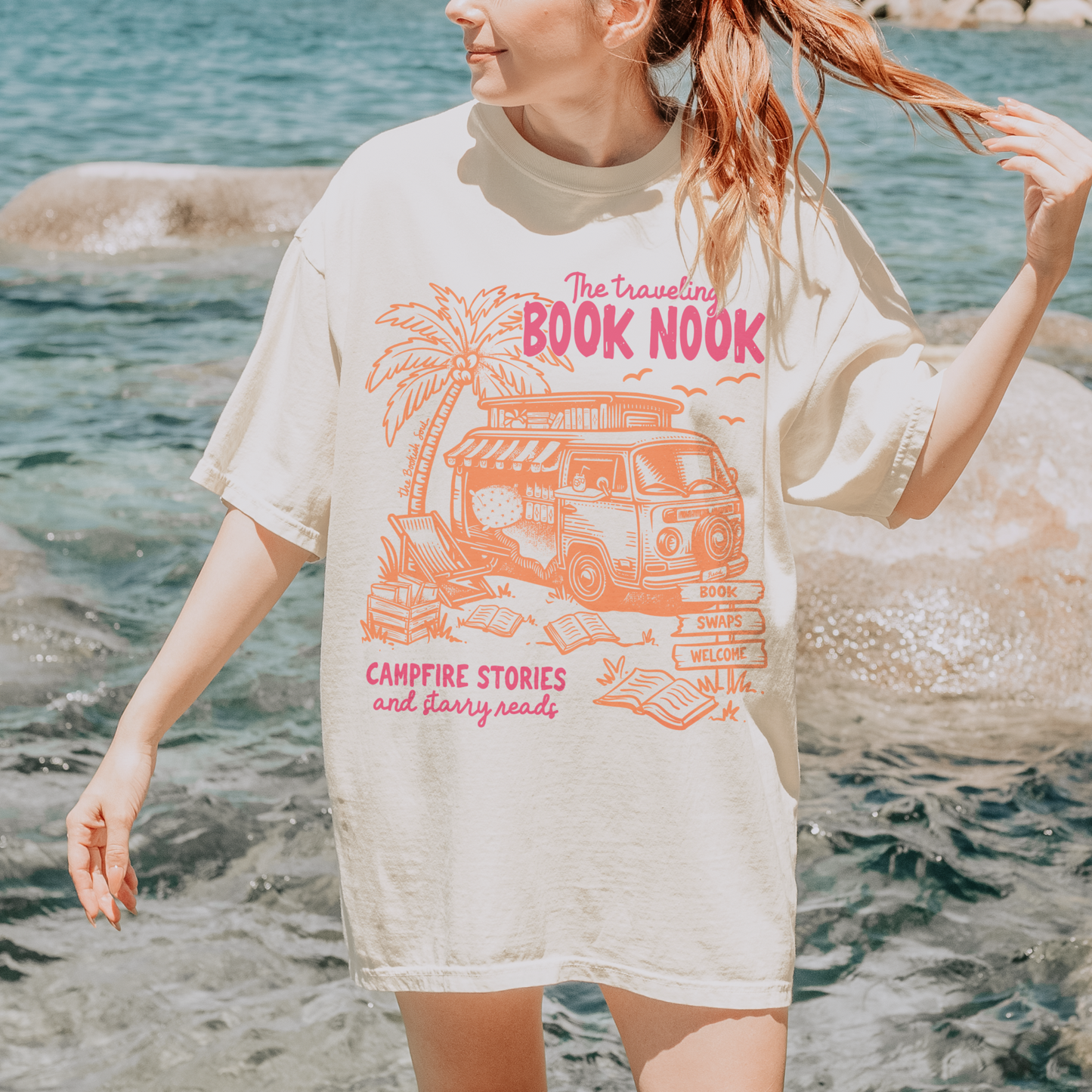 Traveling Book Nook | Pastel