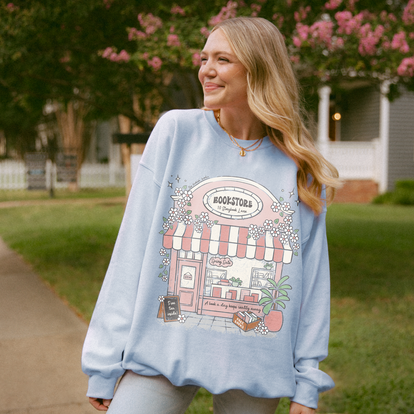 The Blooming Bookstore Sweatshirt