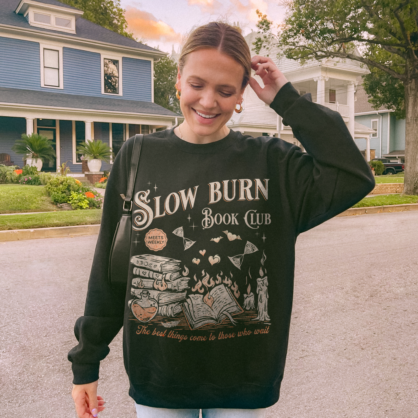 Slow Burn Book Club Sweatshirt