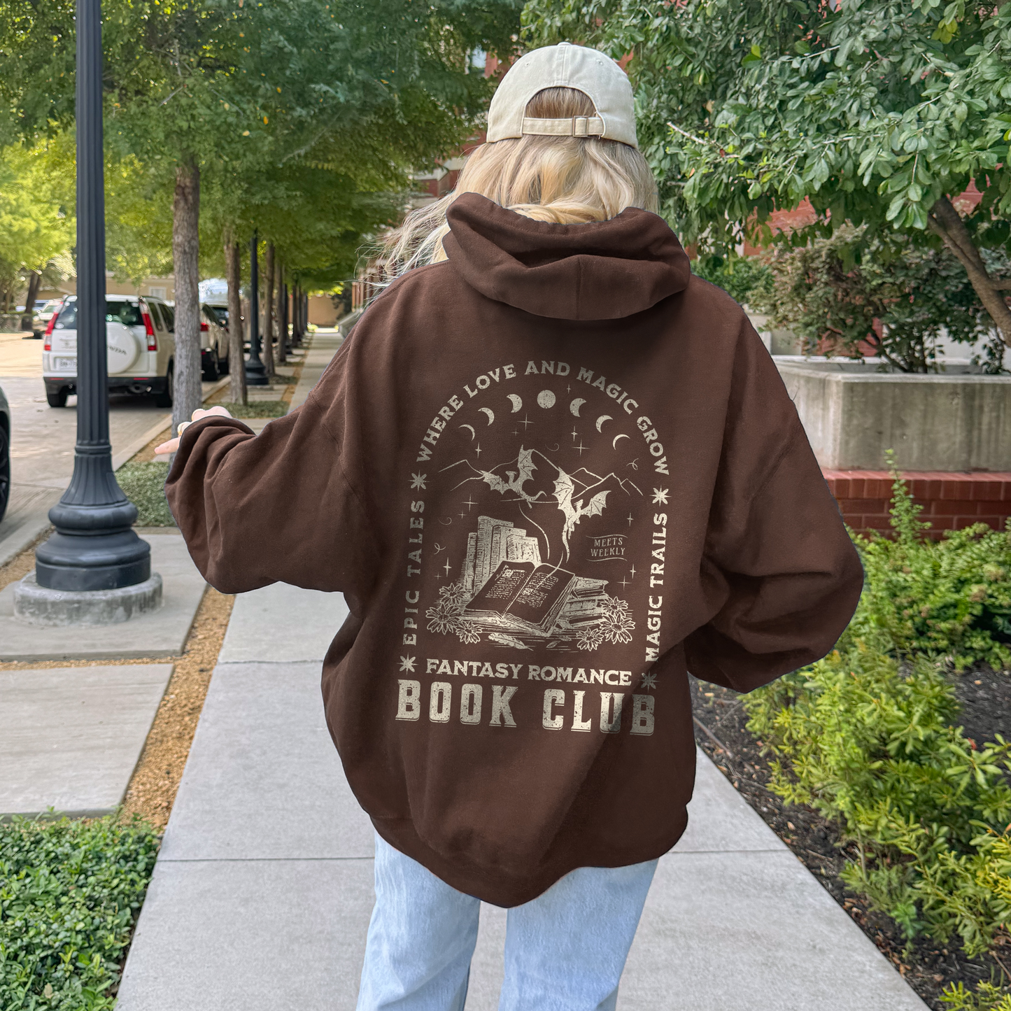Fantasy Romance Book Club Hooded Sweatshirt