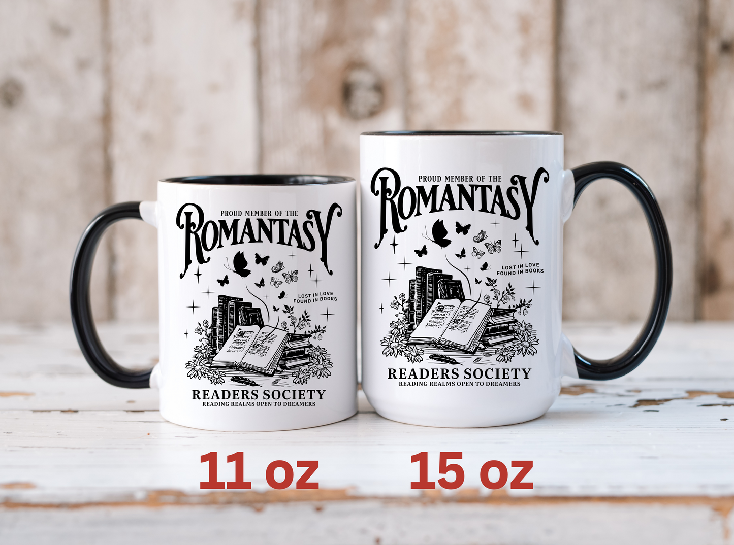 Romantasy Readers Society Mug (11oz, 15oz)