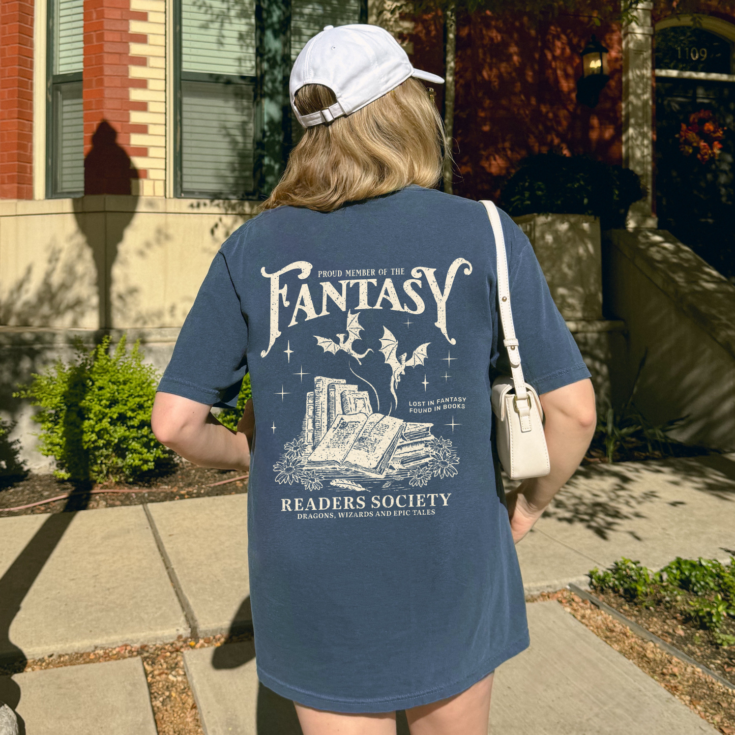 Fantasy Reader Society | Back & Front Print