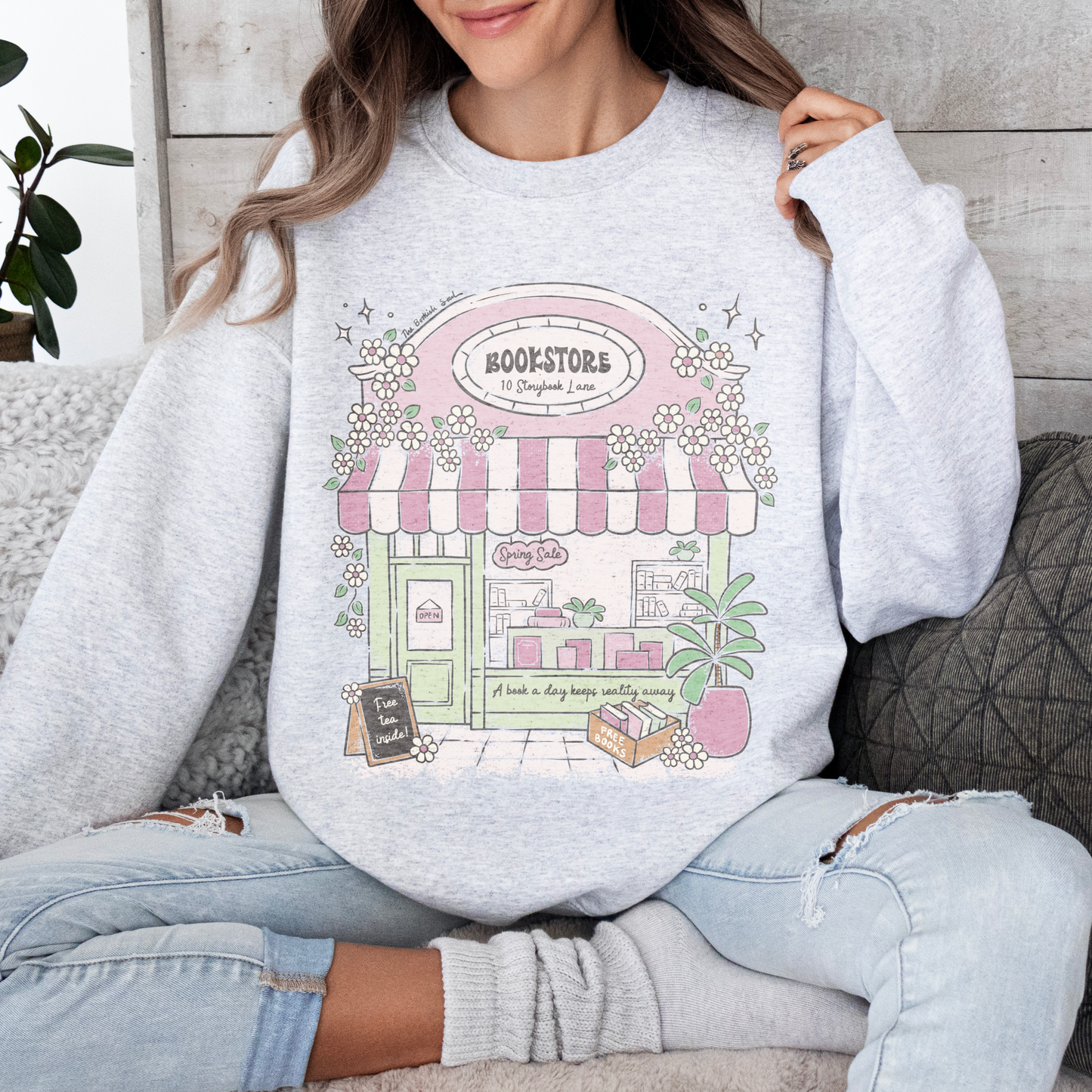 The Blooming Bookstore Sweatshirt