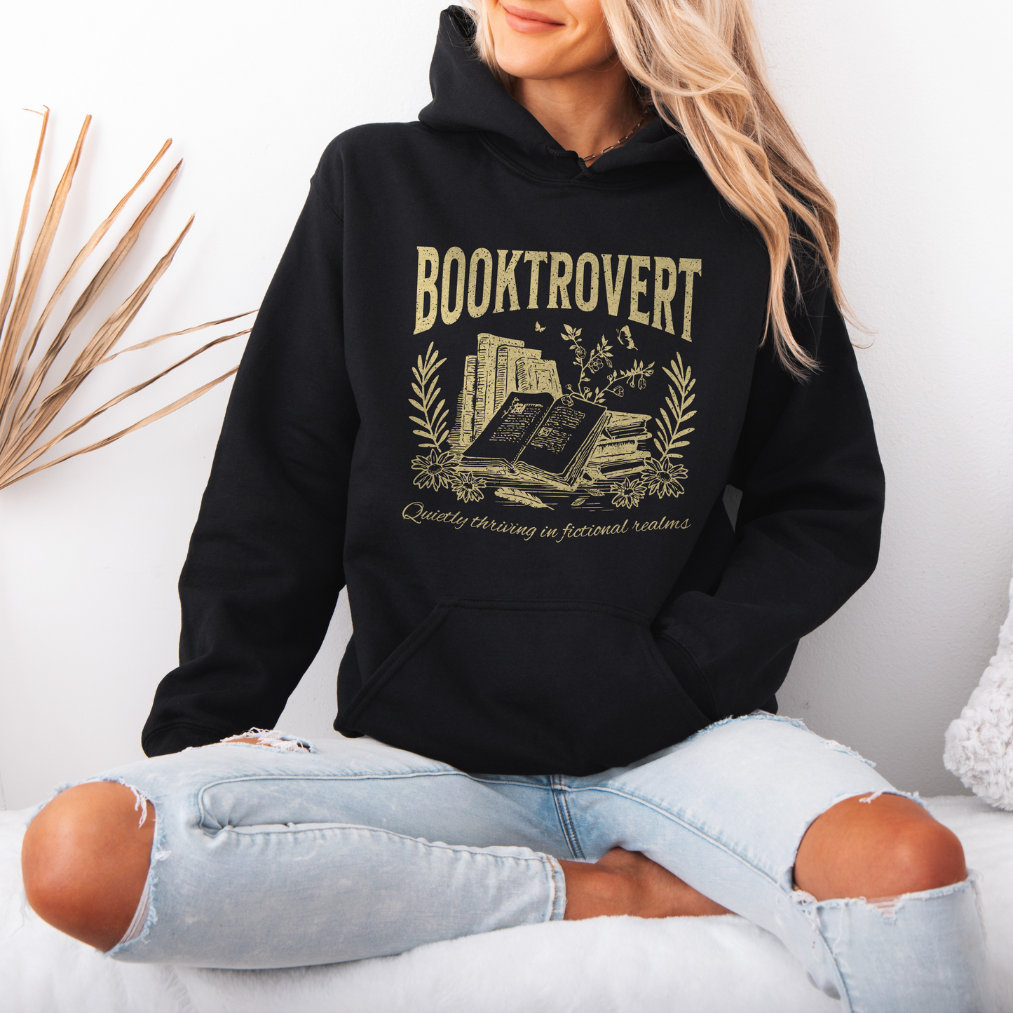 Booktrovert Hooded Sweatshirt