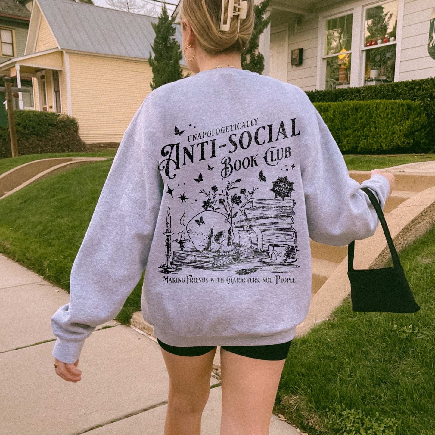 Anti-Social Book Club Sweatshirt