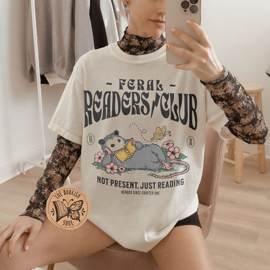 Feral Readers Club Shirt | Color