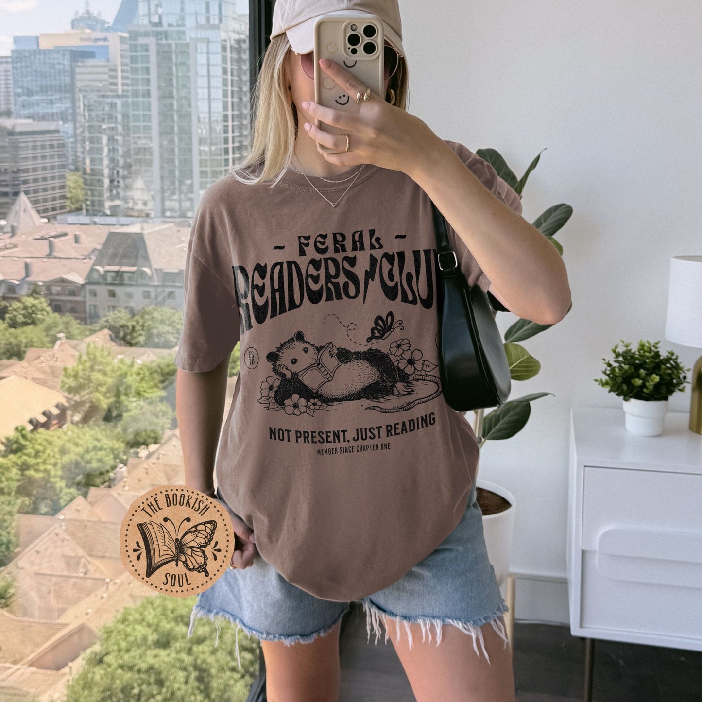 Feral Readers Club Shirt | Monochrome