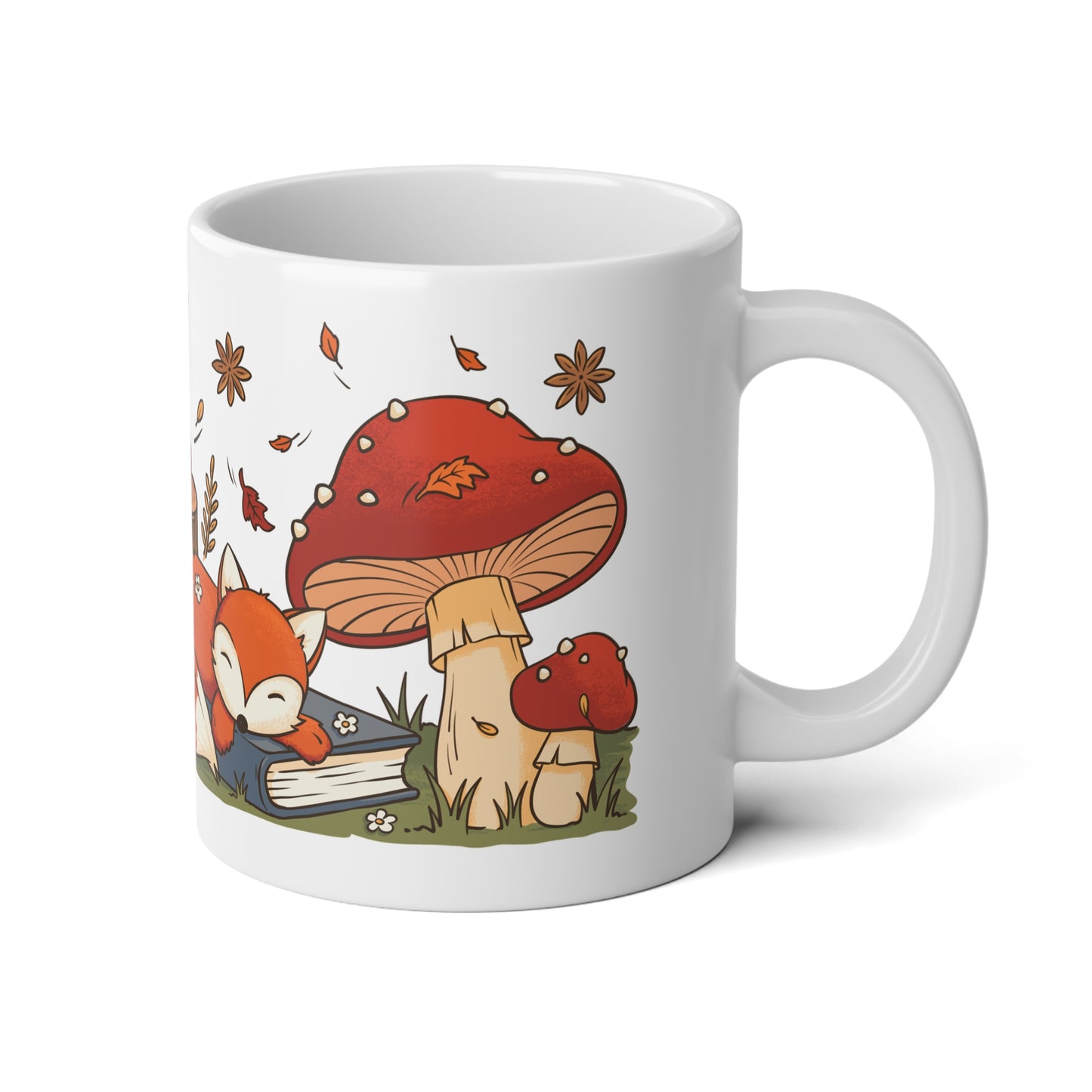 Fox & Fables Fall Coffee Mug | Jumbo Mug 20oz