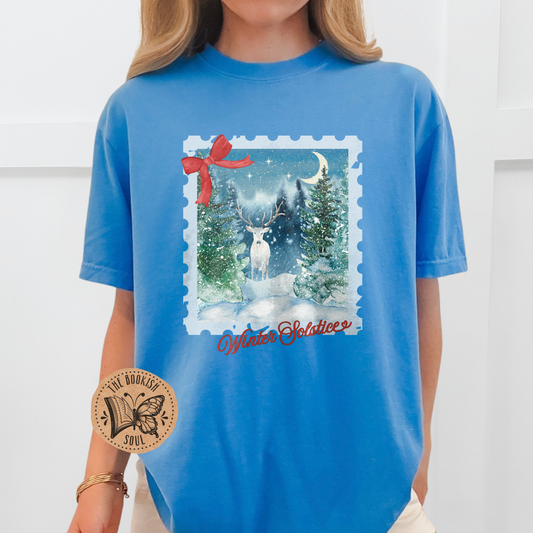 Bookish Holiday Postcards