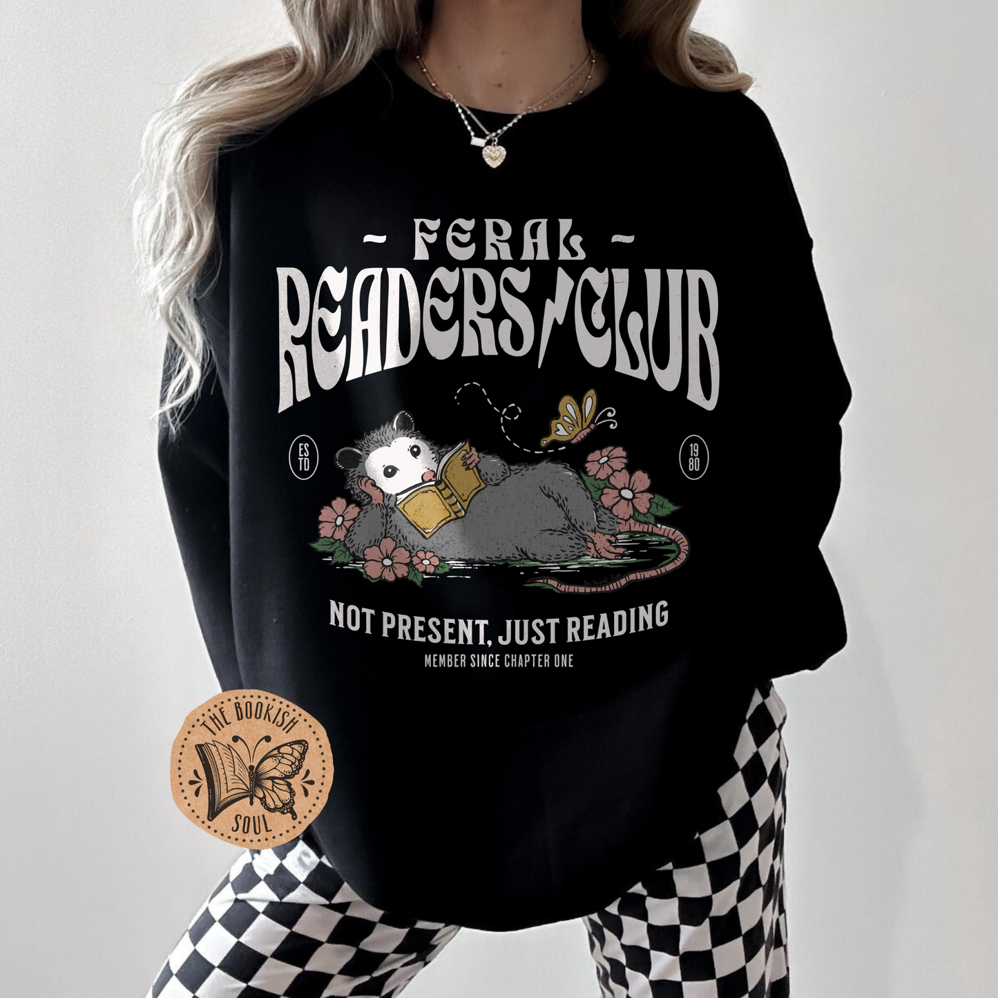 Feral Readers Club Sweatshirt | Color