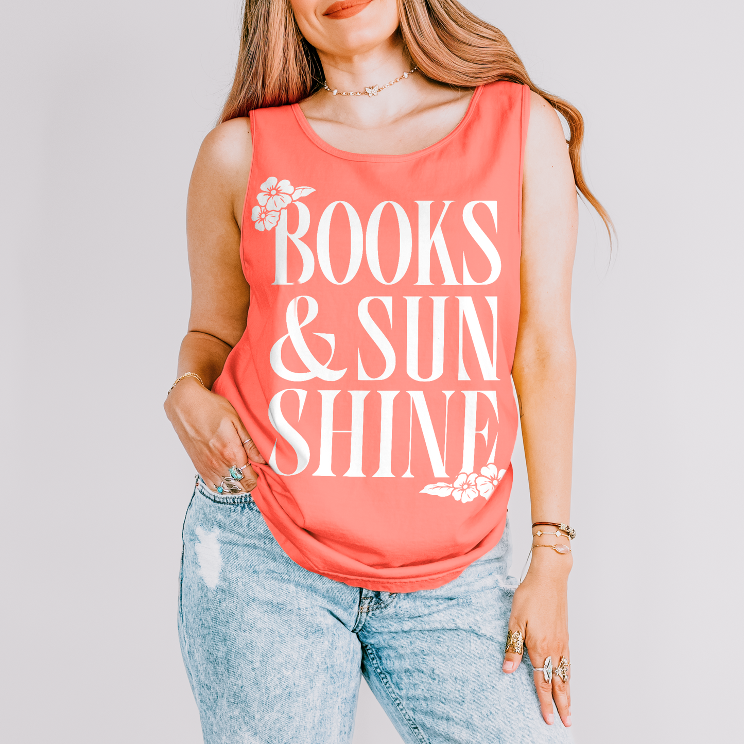 Books and Sunshine Tank Top
