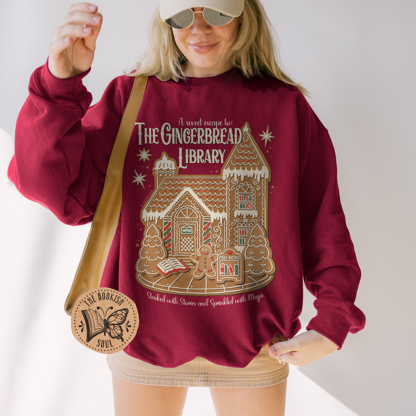 The Gingerbread Library Sweatshirt