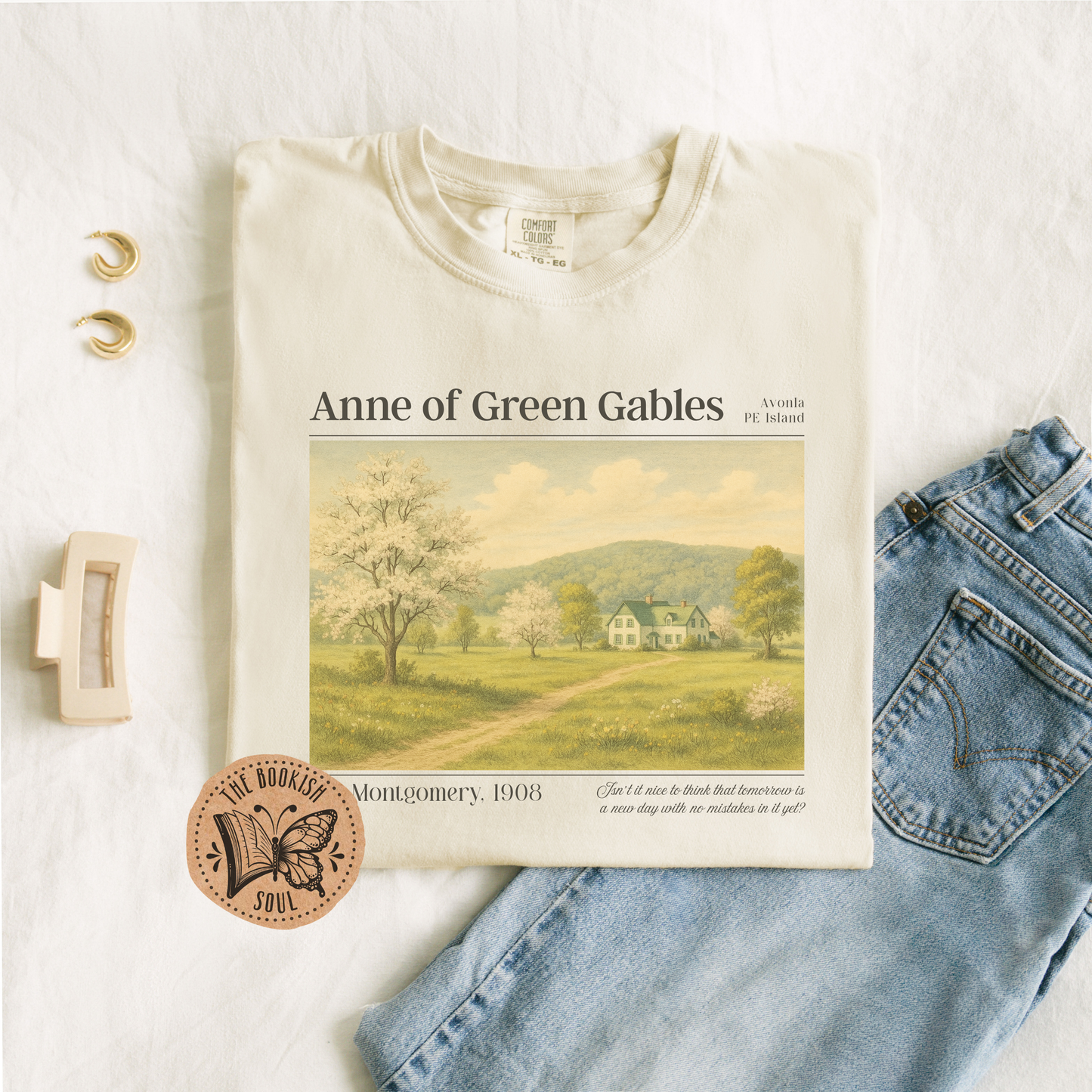 Impression d'Art Vintage Avonlea en Fleurs