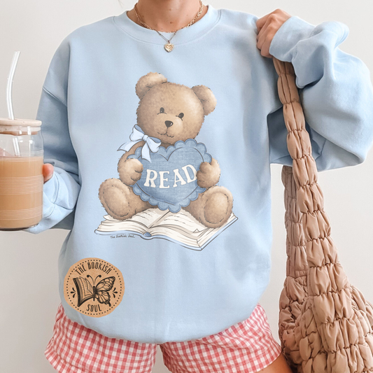 Teddy Reads Sweatshirt