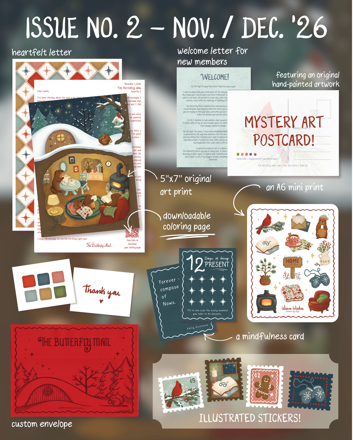 The Butterfly Mail Premium Subscription | English Edition