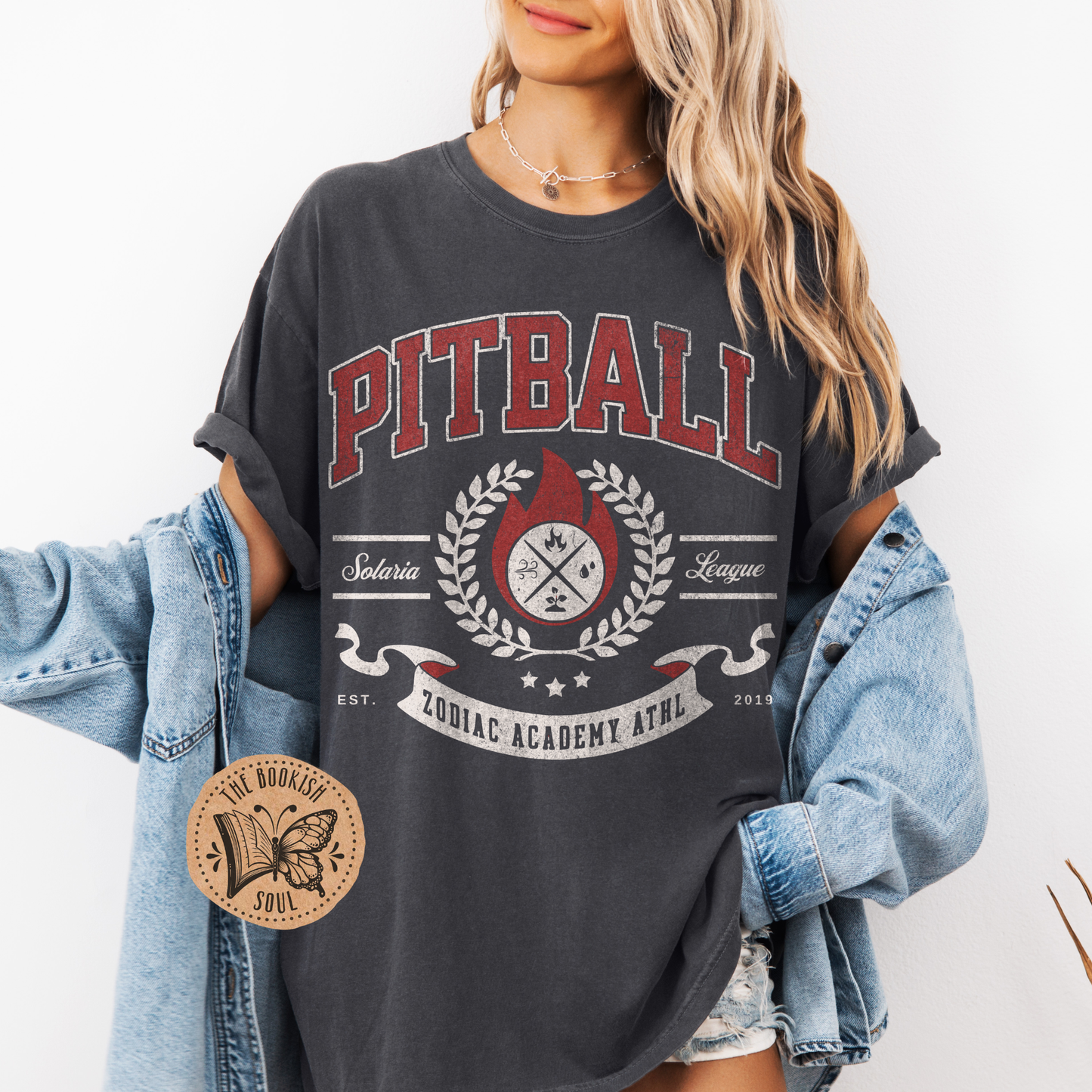 Chemise à blason universitaire ZA Pitball