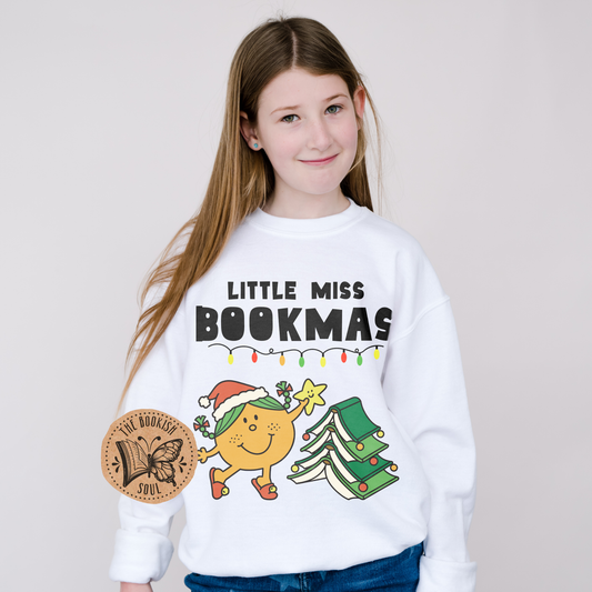 Little Miss Bookmas Sweatshirt | Youth