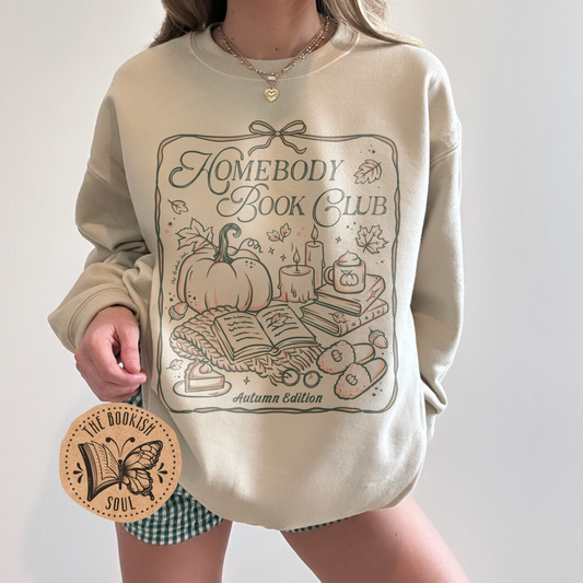 Homebody Book Club Sweatshirt | Autumn Edition