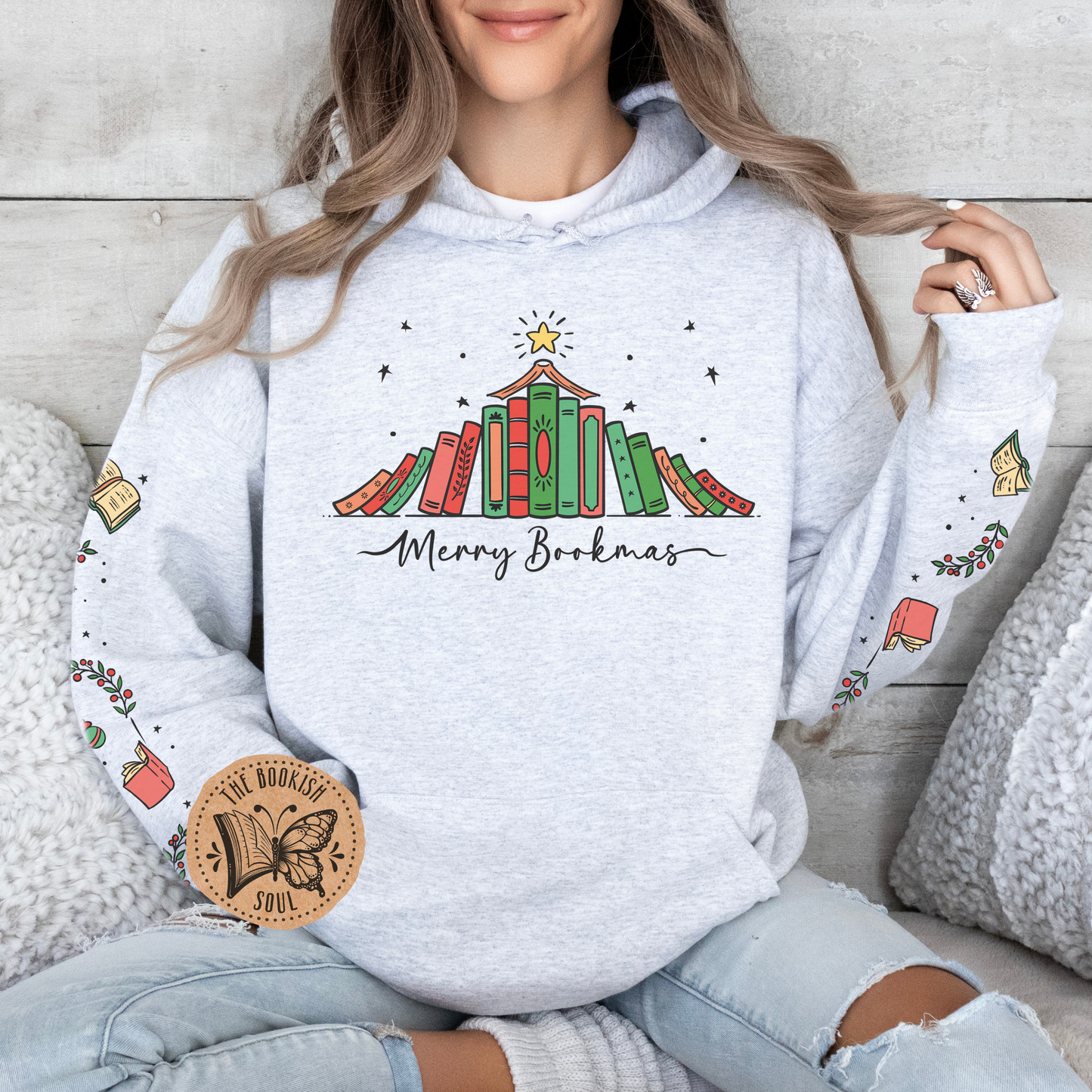 Merry Bookmas Hoodie