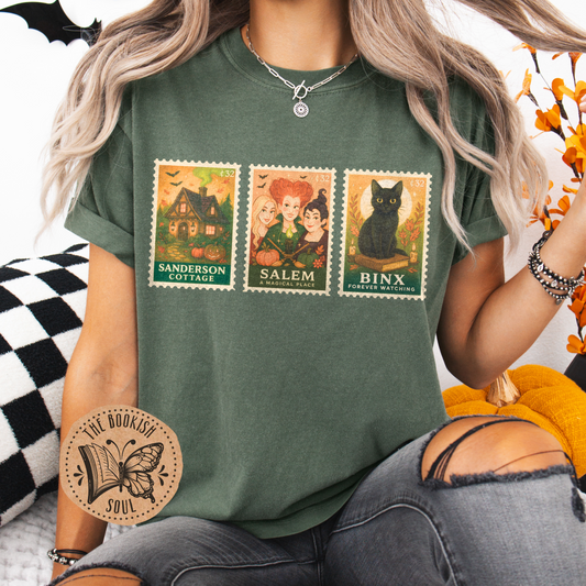 Vintage Salem Witches Stamp Shirt