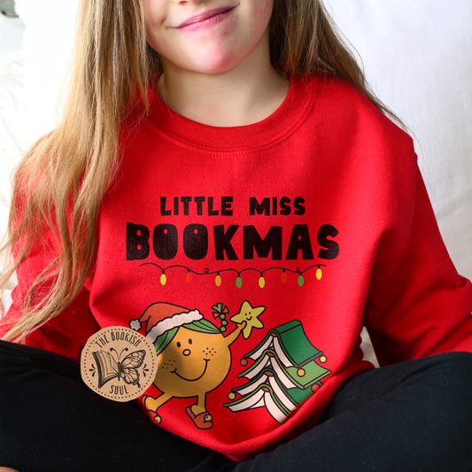 Little Miss Bookmas Sweatshirt | Youth