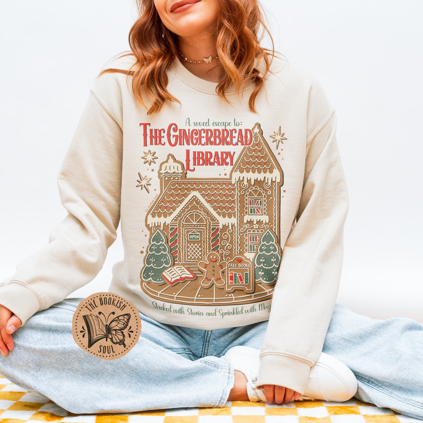 The Gingerbread Library Sweatshirt