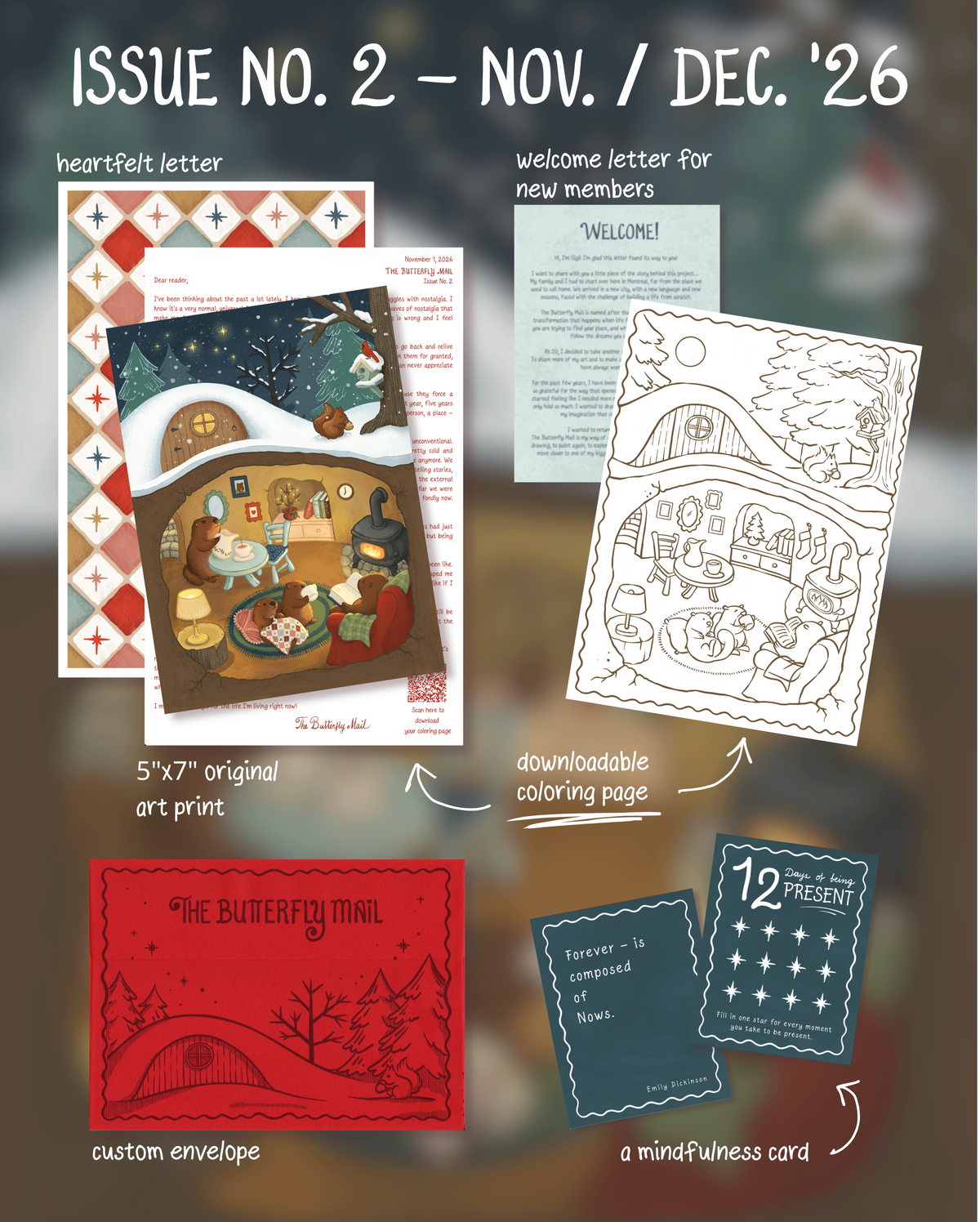 The Butterfly Mail Subscription | English Edition